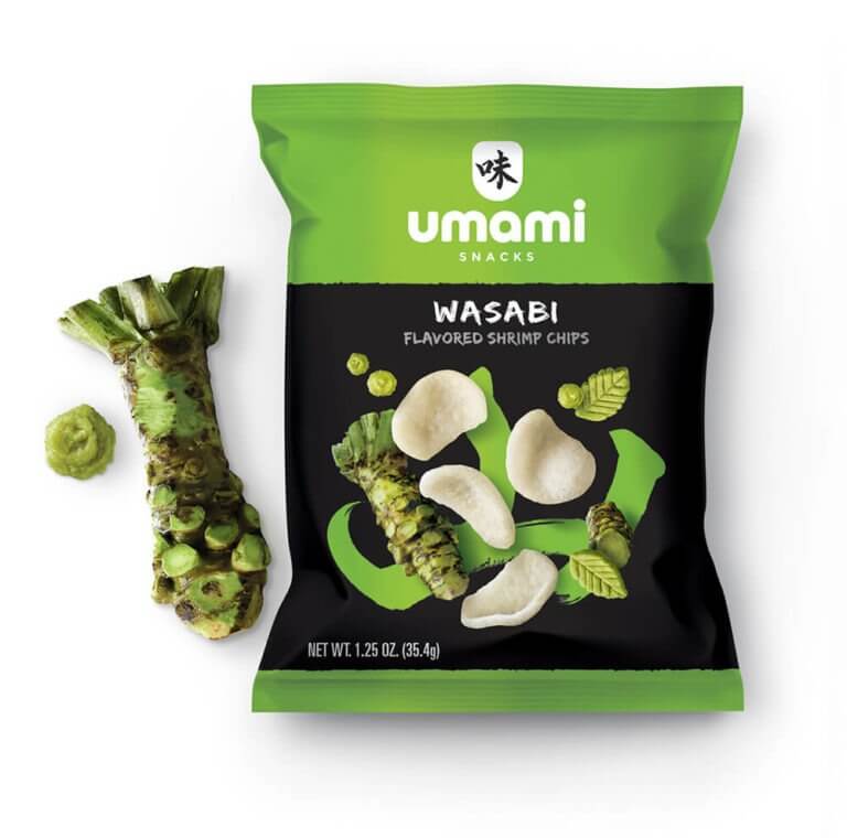 Wasabi Shrimp Chips Umami Snacks